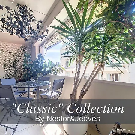 Nestor&jeeves - Fleurs Terrasse - 3 Apartamento Nice